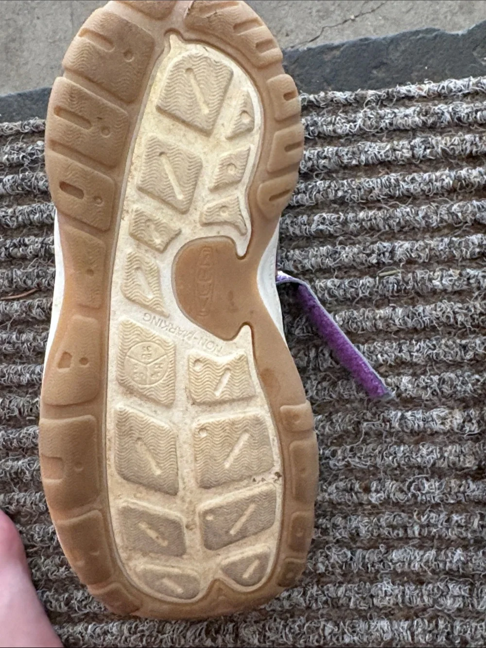 Keen Kids Purple and White Closed-Toe Sport Sandals
